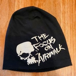 Airwalk Skull Slouch Beanie Hat